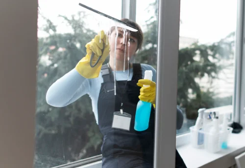 Nettoyage de vitres intérieures et extérieures à Avressieux